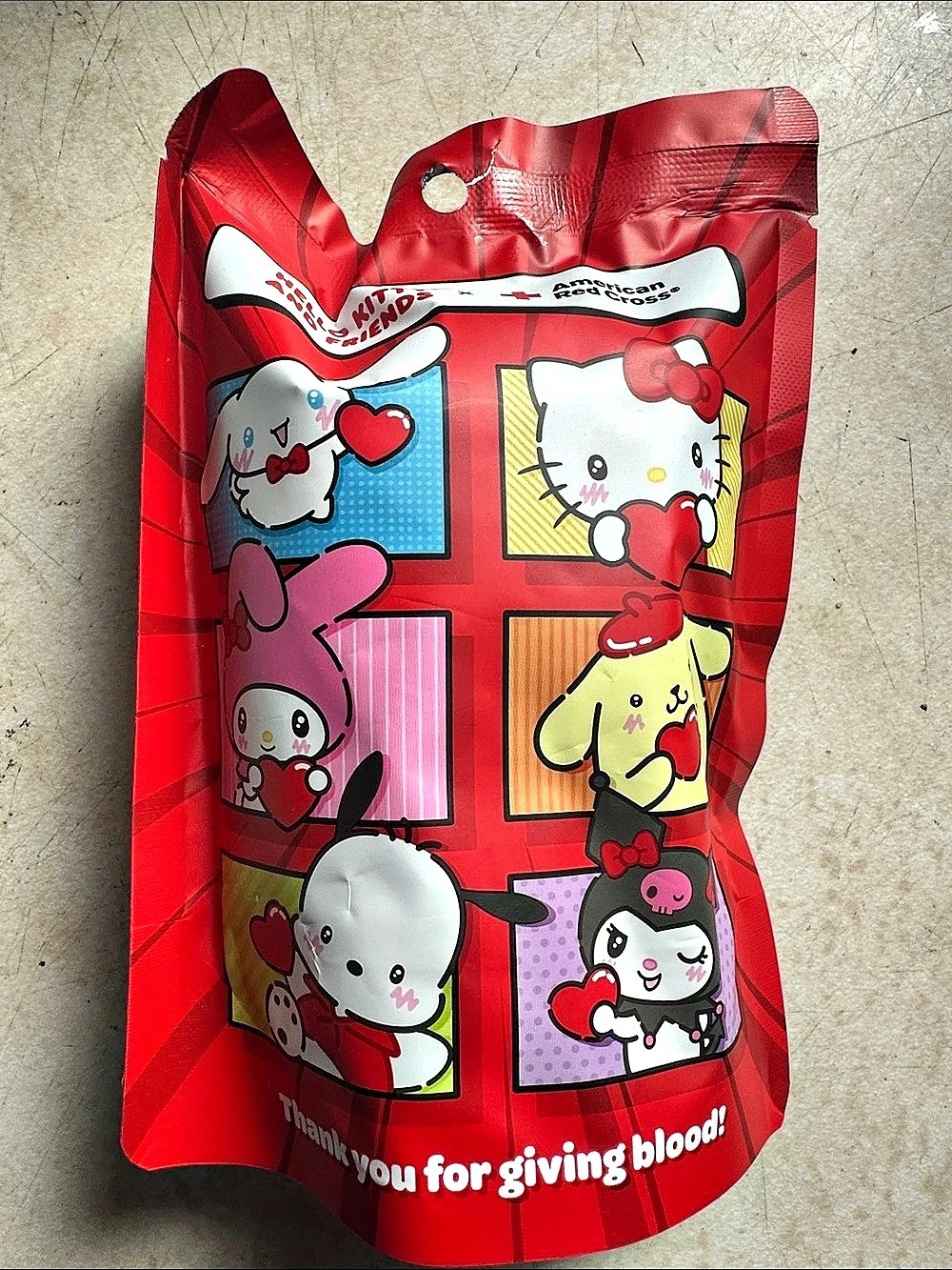 Sanrio Hello Kitty and Friends x American Red Cross Collaboration Blind Bag